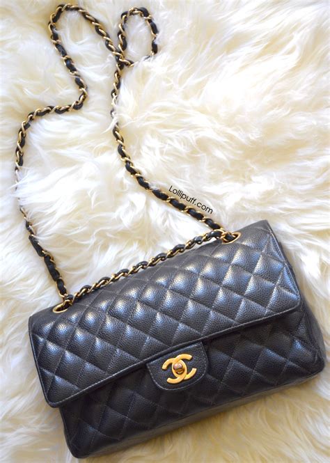 chanel flap bag caviar